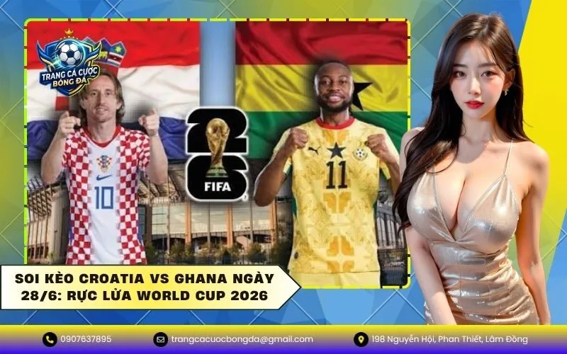 Soi kèo Croatia vs Ghana
