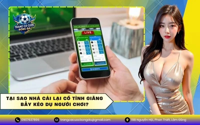 Tại sao nhà cái lại cố tình giăng bẫy kèo dụ người chơi