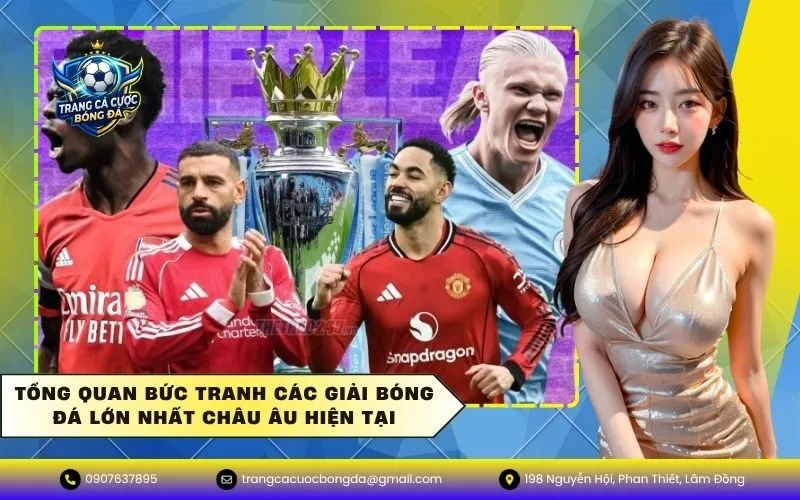 Tổng Quan Bức Tranh Các Giải Bóng Đá Lớn Nhất Châu Âu Hiện Tại
